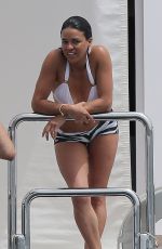 MICHELLE RODRIGUEZ in Bikini on a Boat in Formentera 07/08/2015