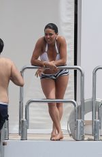 MICHELLE RODRIGUEZ in Bikini on a Boat in Formentera 07/08/2015