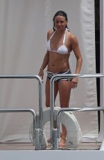 MICHELLE RODRIGUEZ in Bikini on a Boat in Formentera 07/08/2015