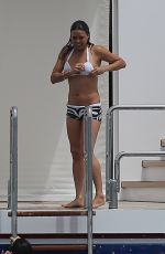 MICHELLE RODRIGUEZ in Bikini on a Boat in Formentera 07/08/2015