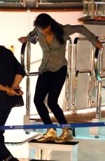 MICHELLE RODRIGUEZ Partying on a Boat in Ibiza 08/07/2015