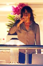 MICHELLE RODRIGUEZ Partying on a Boat in Ibiza 08/07/2015