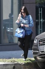 MICHELLE TRACHTENBERG Out and About in West Hollywood 08/05/2015