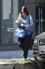 MICHELLE TRACHTENBERG Out and About in West Hollywood 08/05/2015