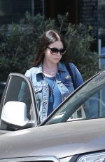 MICHELLE TRACHTENBERG Out and About in West Hollywood 08/05/2015