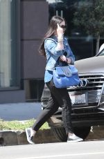 MICHELLE TRACHTENBERG Out and About in West Hollywood 08/05/2015