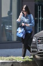 MICHELLE TRACHTENBERG Out and About in West Hollywood 08/05/2015
