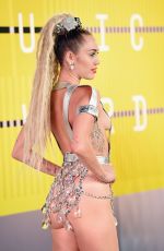 MILEY CYRUS at MTV Video Music Awards 2015 in Los Angeles