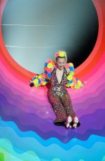 MILEY CYRUS at MTV Video Music Awards 2015, Main Show in Los Angeles