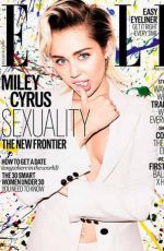 MILEY CYRUS in Elle Magazine, UK October 2015 Issue