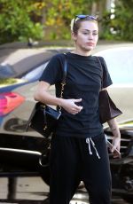 MILEY CYRUS Leaves Epione Cosmetic Laser Center in Beverly Hills 08/13/2015