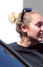 MILEY CYRUS Leaves Epione Cosmetic Laser Center in Beverly Hills 08/13/2015