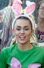 MILEY CYRUS Leaves Jimmy Kimmel Live in Los Angeles 08/26/2015