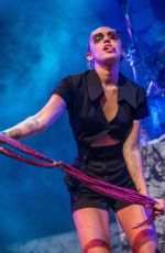 MILEY CYRUS Performs on Final Show at House of Blues in Los Angeles