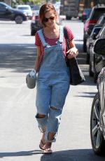 MINKA KELLY Out and About in West Hollywood 08/27/2015