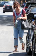 MINKA KELLY Out and About in West Hollywood 08/27/2015