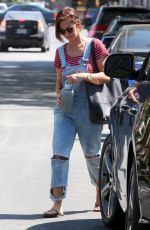 MINKA KELLY Out and About in West Hollywood 08/27/2015