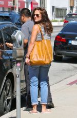 MINKA KELLY Out Shopping in Beverly Hills 08/04/2015