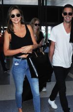 MIRANDA KER at LAX Airport in Los Angeles 08/12/2015