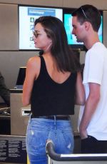 MIRANDA KER at LAX Airport in Los Angeles 08/12/2015