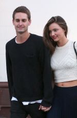 MIRANDA KERR Out and About in Malibu 08/03/2015