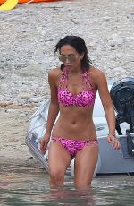 MYLEENE KLASS in Bikini at a Boat in Ibiza 07/28/2015