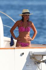 MYLEENE KLASS in Bikini at a Boat in Ibiza 07/28/2015