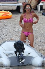 MYLEENE KLASS in Bikini at a Boat in Ibiza 07/28/2015