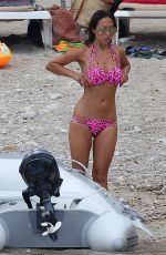MYLEENE KLASS in Bikini at a Boat in Ibiza 07/28/2015