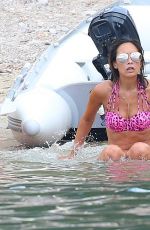 MYLEENE KLASS in Bikini at a Boat in Ibiza 07/28/2015