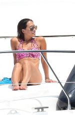 MYLEENE KLASS in Bikini at a Boat in Ibiza 07/28/2015