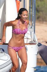 MYLEENE KLASS in Bikini at a Boat in Ibiza 07/28/2015