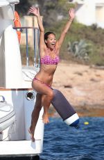 MYLEENE KLASS in Bikini at a Boat in Ibiza 07/28/2015