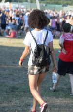 NATHALIE EMMANUEL at V Festival at Hylands Park in Chelmsford 08/22/2015