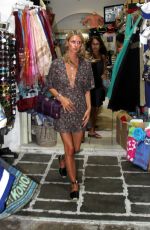 NICKY HILTON Night Out in Mykonos 08/22/2015