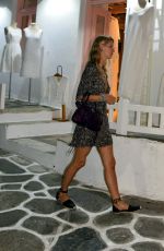 NICKY HILTON Night Out in Mykonos 08/22/2015