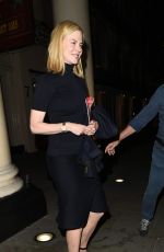 NICOLE KIDMAN Leaves Royal Haymarket Theatre