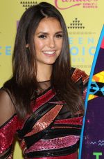 NINA DOBREV at 2015 Teen Choice Awards in Los Angeles