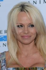 PAMELA ANDERSON at Hidden Heroes Gala Presented by Mercy for Animals