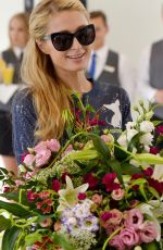 PARIS HILTON Arrives at Her Hotel in Lodz 08/28/2015
