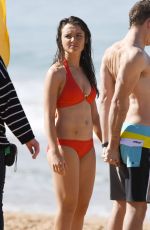 PHILIPPA NORTHEAST in Bikini on the Set of Home & Away in Sydney 08/17/2015