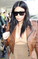Pregnant KIM KARDASHIAN at LAX Airport in Los Angeles 08/03/2015