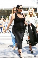 Pregnant KIM KARDASHIAN Out and About in Los Angeles 08/24/2015