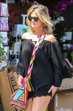 RACHEL HUNTER Shopping at Bristol Farms in West Hollywood 08/07/2015