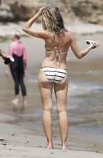 REBECCA GAYHEART in Bikini at a Beach in Malibu 08/22/2015