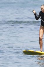 REBECCA GAYHEART in Bikini at a Beach in Malibu 08/22/2015