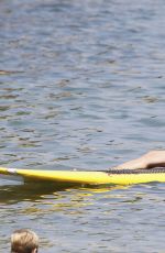 REBECCA GAYHEART in Bikini at a Beach in Malibu 08/22/2015