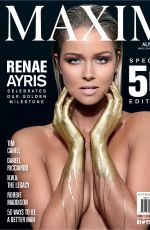 RENAE AYRIS in Maxim Magazine, Australia September 2015 Issue