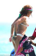 RIHANNA in Bikini at a Boat in Barbados 08/07/2015