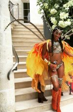 RIHANNA in Bikini at Kadooment Day in Barbados 08/03/2015